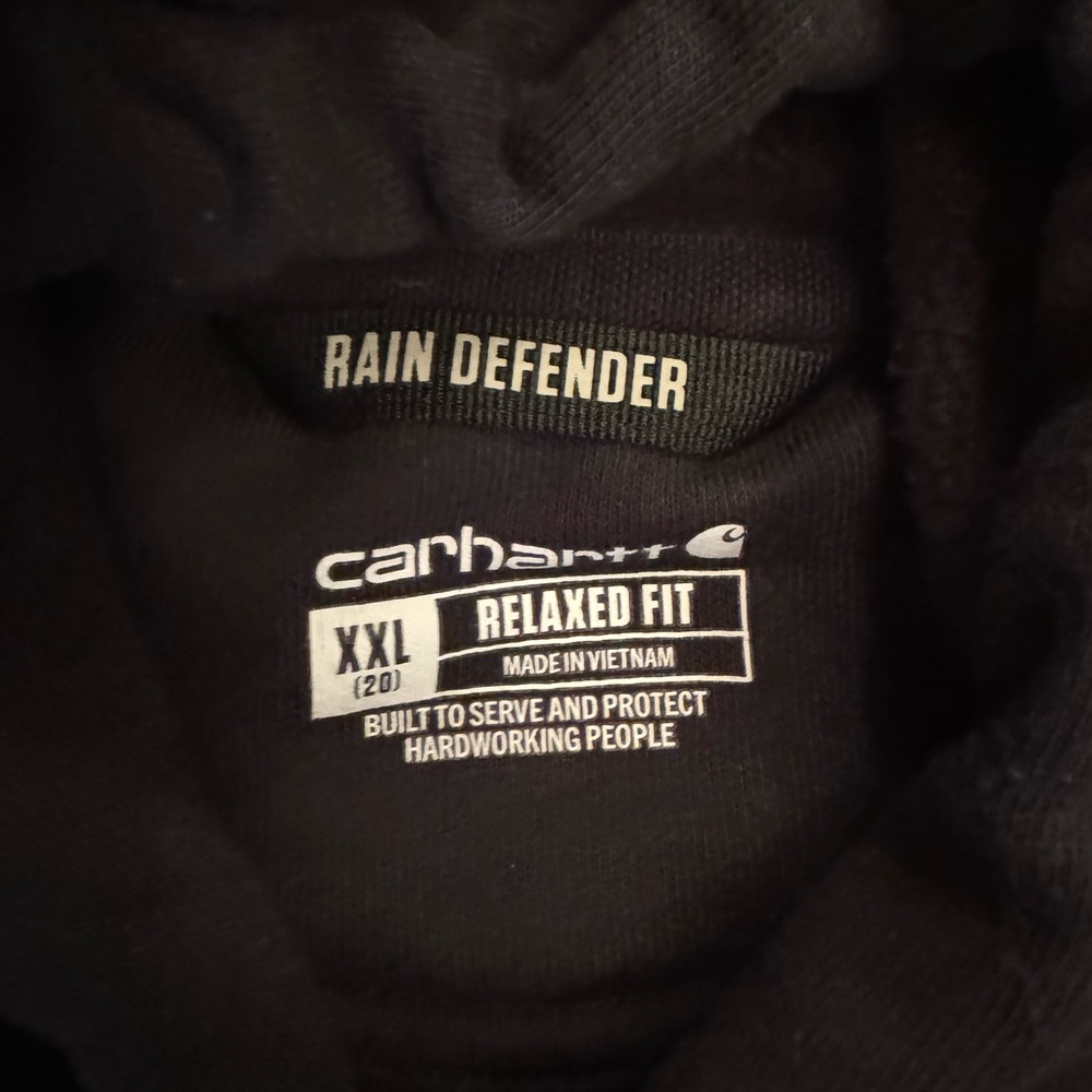 Carhartt Women's Rain Defender® Relaxed Fit Midweight Graphic Sweatshirt - Picture 3 of 4